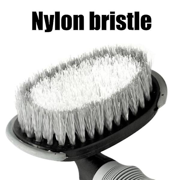 T-bend Kahva autonpesun puhdistusharja Auton yksityiskohtien pyörän napavälin puhdistustyökalut nylon auton erikoisrenkaiden harjat tukkumyynti - sienet, liinat ja ampeerit 3