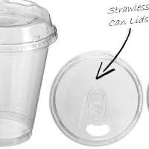 Återvinningsbara PET-takeawaymuggar med spillsäkra lock, 50-pack, Medium 400 ml / 14 oz Drinkware