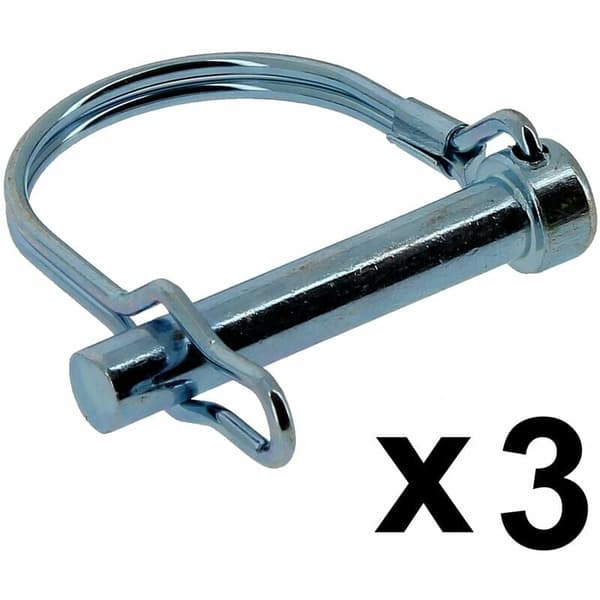 Sett med 3 holdepinner for bor 4.5 cm