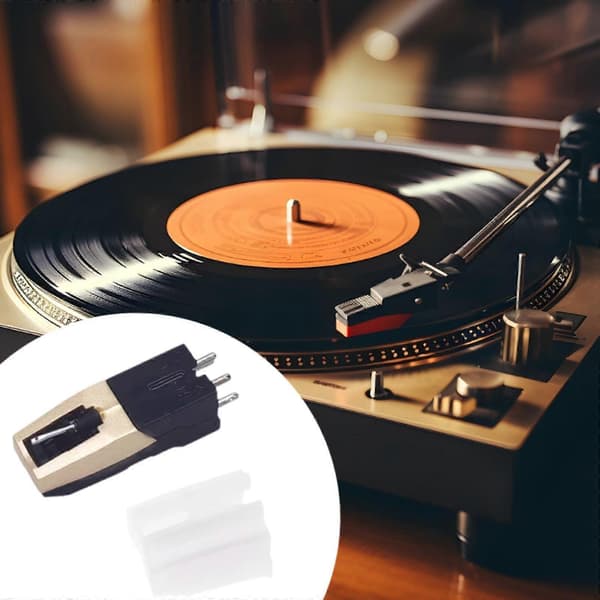 Vinyl platespillerstift Lett universelt bærbart tilbehørserstatning