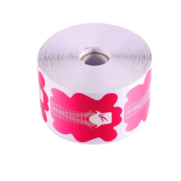 500 stk. franske negleforme tips akryl builder neglekunst guideform manicure stencil | negleform