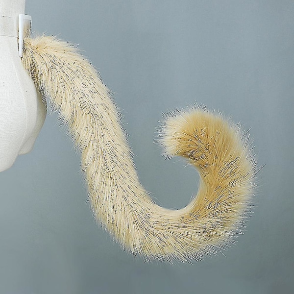 Tekoturkiskissan kettuasu Tail Halloween -juhlapuku 80cm black