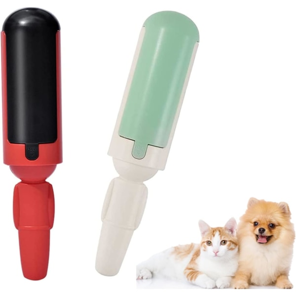 Kæledyrshårfjernerrulle, genanvendelig katte- og hundehårfjernerbørste, vaskbar fnugbørste