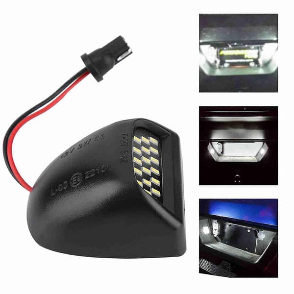 Registreringsskyltsbelysning för Chevrolet Silverado - ABS LED-lampa