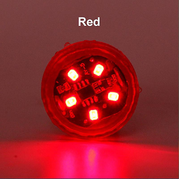Bildörr LED öppnad Varningsljus Antikollision Blixtlampa Magnetisk sensor Blixtljus Blinkande larmljus Biltillbehör 4st - Signallampa Red