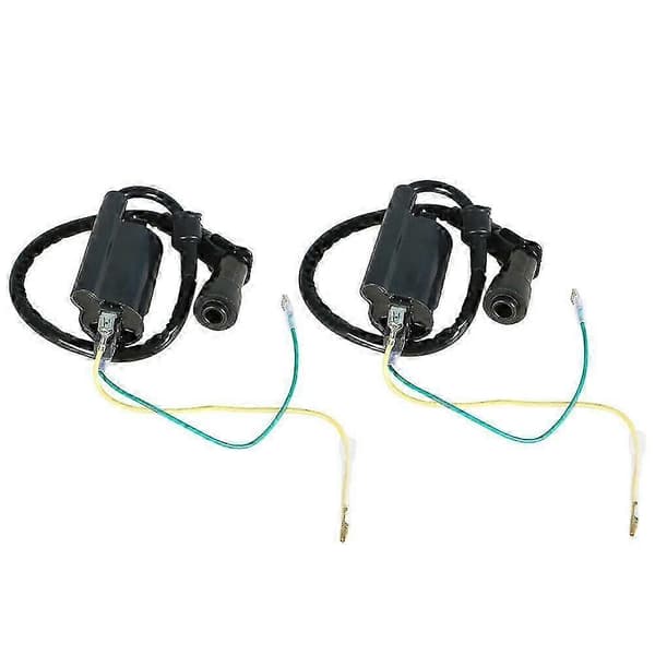 2-pak til 12V tændspole CB350 CL350 SL350 CL450 CB450 CB500 CL500 svart