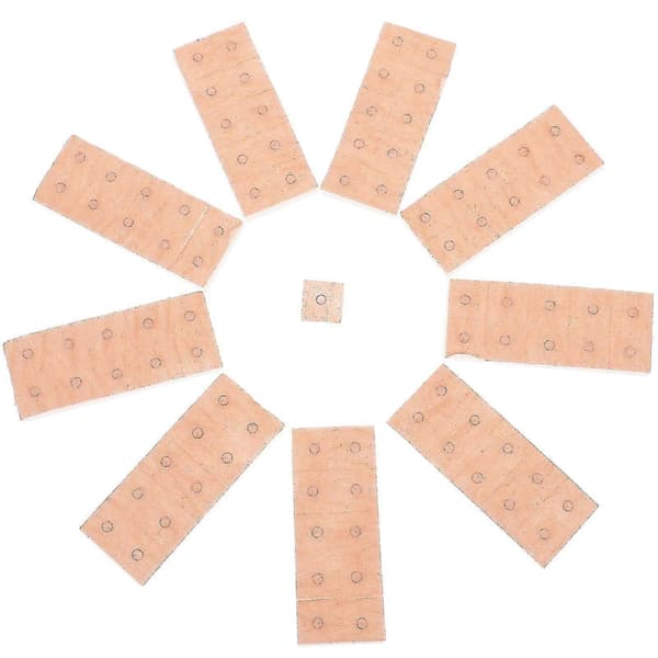 100 st silver engångs akupressurnålar intradermal typ för terapi 0.13x0.13cm Silver