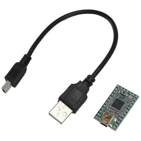USB AVR Teensy 2.0 udviklingskort ATmega32U4 udvidelseskort med datakabel