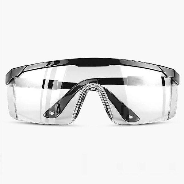 Anti-stänk Ögonskydd Arbete Skyddsglasögon Vindtät Dammtät Skyddsglasögon Optisk linsram Cykelglasögon Glasögon| | Black