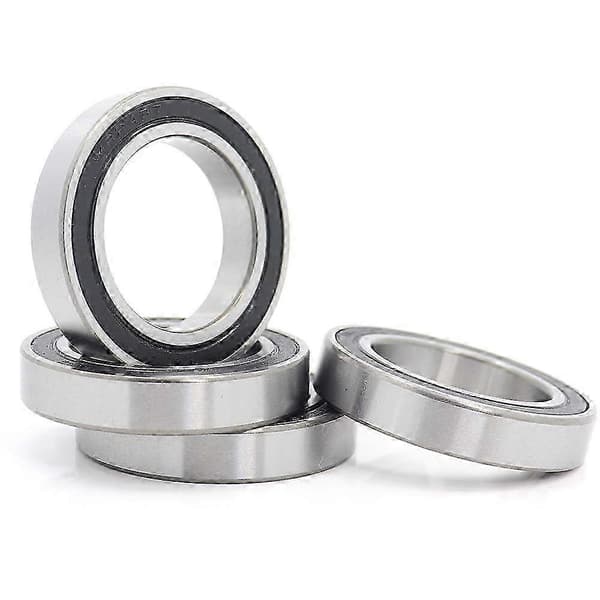 4st MR2437-2RS Kullager 24x37x7mm för Trek BB90 svart silver