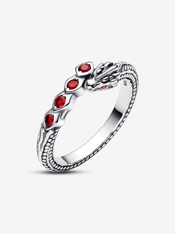 Pandora - Game of Thrones Drageglitrende Ring - Sterlingsølv Circumference: 58mm