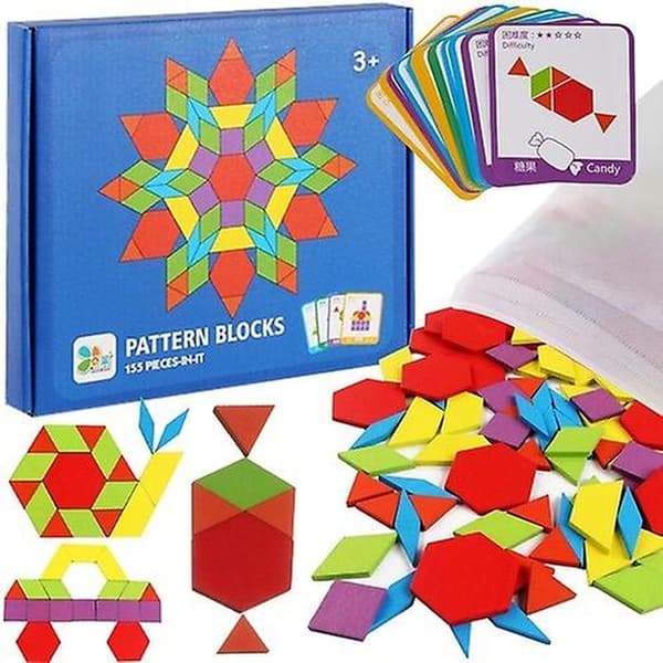 Pedagoginen palapeli - geometriset muodot