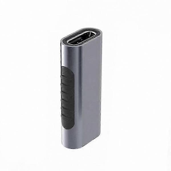 2025 harmaa USB-C naaras-naaras-liitinsovitinmuunnin