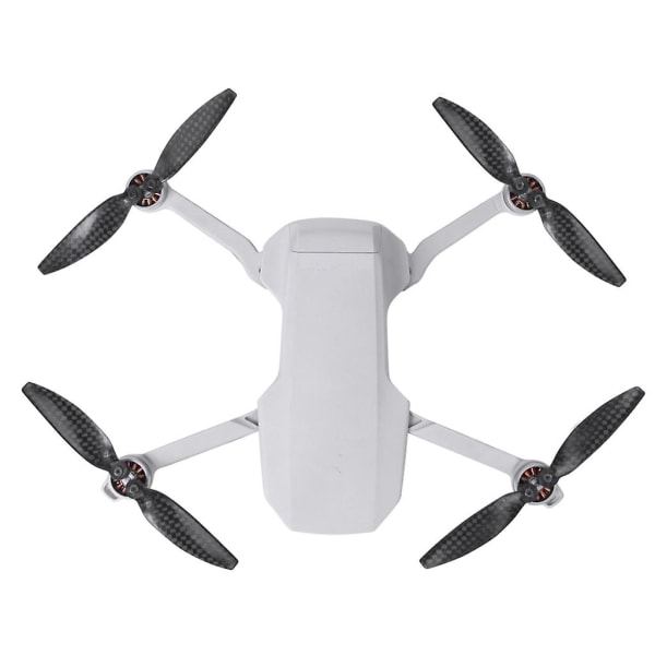 Vaihtohiilikuitupotkuri, hiljainen ja ruuveilla Pikairrotettavat siivet Props For-dji Mini 2 Drone