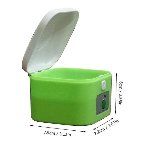 Sähköinen kuulolaitteiden ilmankuivain USB kuivauslaatikko Kosteudenkestävä case Kuivauskotelo Suojaa korvaa