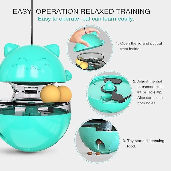 Creative Pet Electric Lelu Automaattinen kissan lelu Sähköinen pyörivä kissanpentu