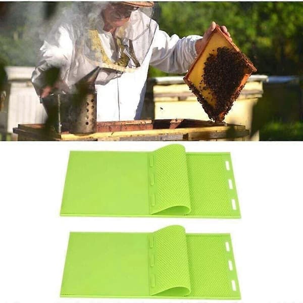 Bivaxarkform 2 delar 5,4 mm Silikon Bivaxarkform Bivaxgrundpressform Biodlingsutrustning