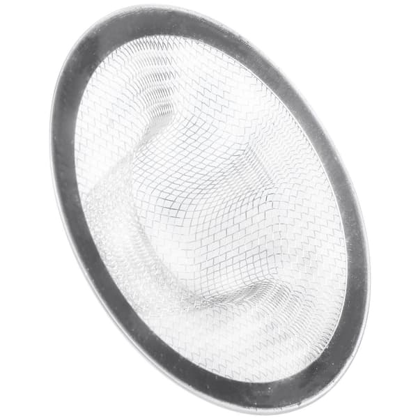 Afløbskurv i rustfrit stål, si til vask, 3,5 tommer topdiameter