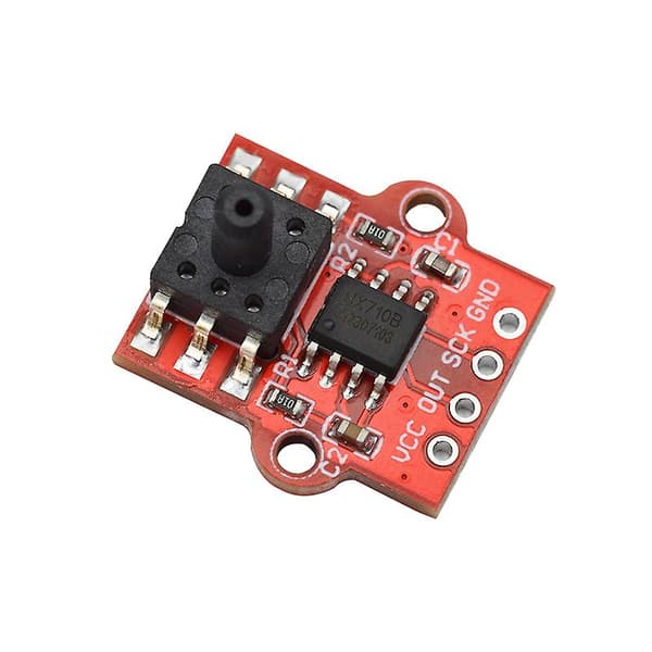 0-40Kpa Lufttrykksensor Modul Vannstand og Væskenivå Sensor Kontrollerkort Red