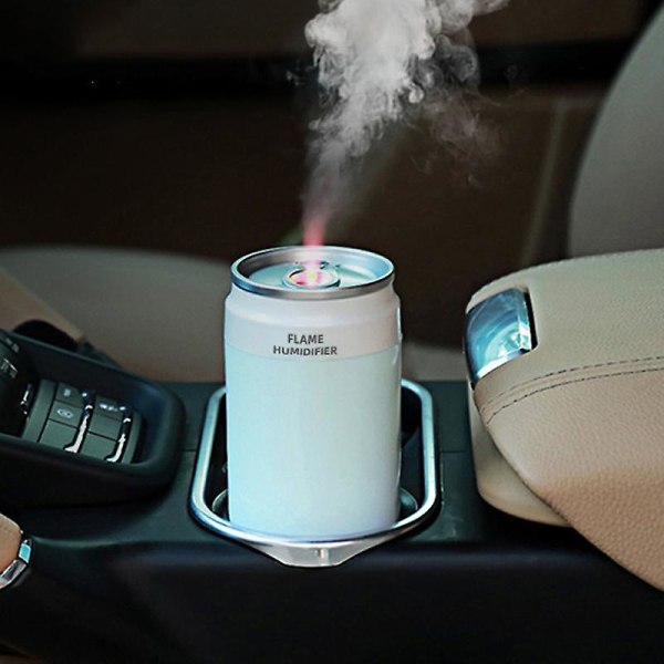 Kan Air Freshener För Bil Trådlös Luftfuktare Diffuser Uppladdningsbar Mini Bärbar Bil Moisture Verktyg Auto Interiör Tillbehör| | Gray