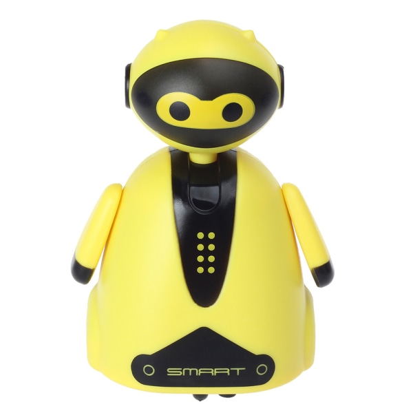 Følg enhver tegnet linjepen Induktiv robotmodel Børn Legetøjsgave til børn Yellow