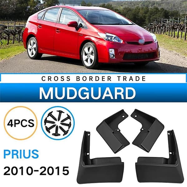 Bilskærme til Prius 2010-2015 Stænklapper Stænkskærme Dæksler Mudder Bilskærme Tilbehør