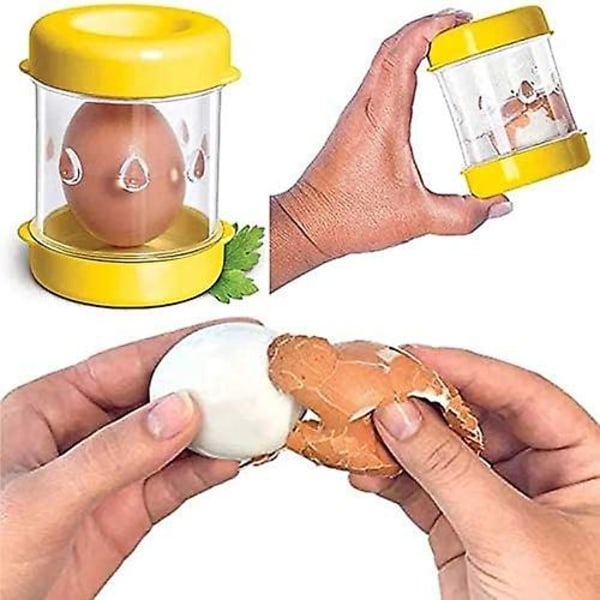 1 st Äggskalare Ta bort äggskalsskalare Matlagningstillbehör Manuell handäggskalare Köksprylar