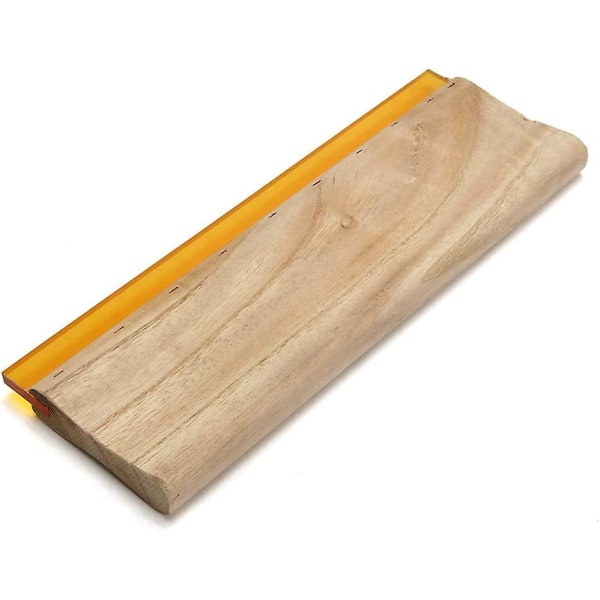 Print 15cm Trä Screen Ink Scraper För screentryck textil