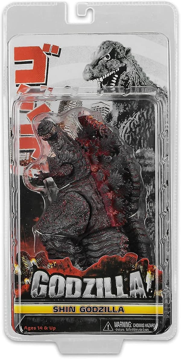 Godzilla - 30 cm actionfigur fra hode til hale - 2016 Shin Godzilla