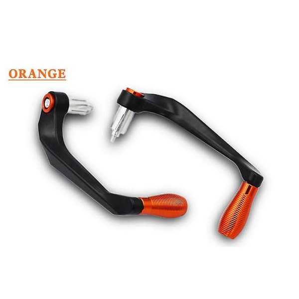 Moottoripyörän putoamisen estävä torvi Jarrut Käsisuoja Jousi CNC-suojatanko Universal moottoripyörän modifiointi Styling Moottoritarvikkeet - Putoamissuoja Orange