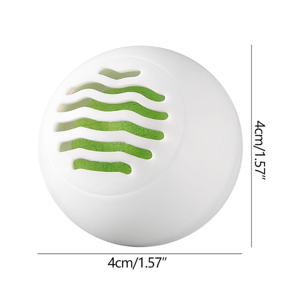 Nordic Portable Mini Deodorant Ball Husholdningssko Lukt Deodorant Skoskap Garderobeskap Lukt Aromaterapi Deodorant Ball 8 STK