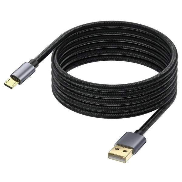 3m 480Mbps USB A til Micro Opladnings- og Synkroniserings-USB-kabel til Samsung Galaxy J7 S7 S6 Kindle Fire HD Tablet