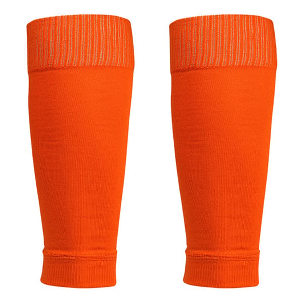 1 Par Elastiska Fotbollsbenskydd Barn Ungdom Strumpor Blue