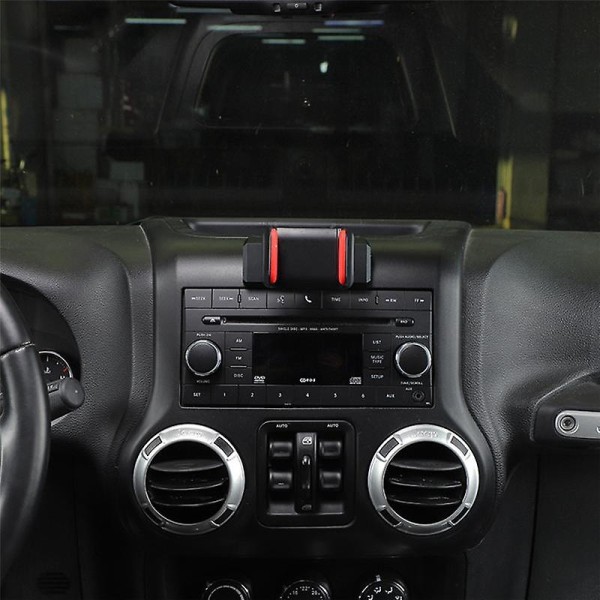 Telefonhållare, Car Dash Console Mobiltelefonhållare Montering För Wrangler Jk 2012-2017 Tillbehör