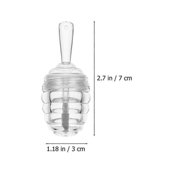 Leppeglansrør i plast for DIY leppepomadebeholder 15 stk