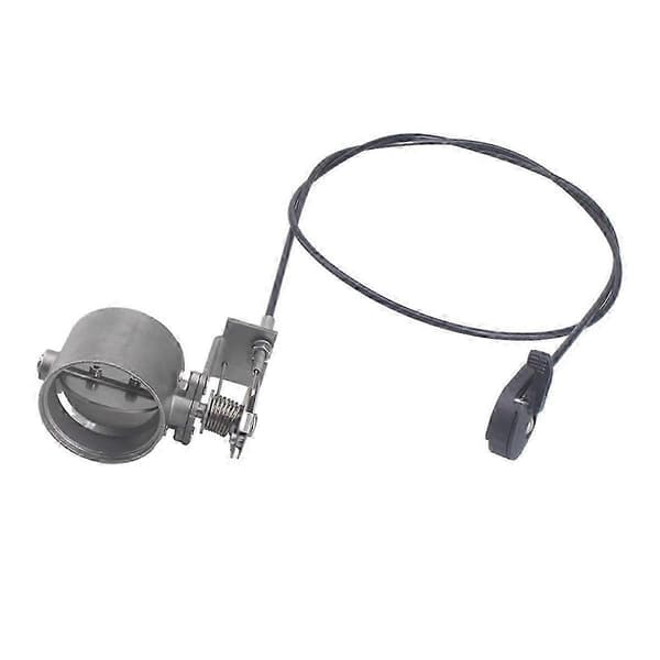 Universal motorcykel modificeret 2 tommer/50 mm udstødningsrørsventil