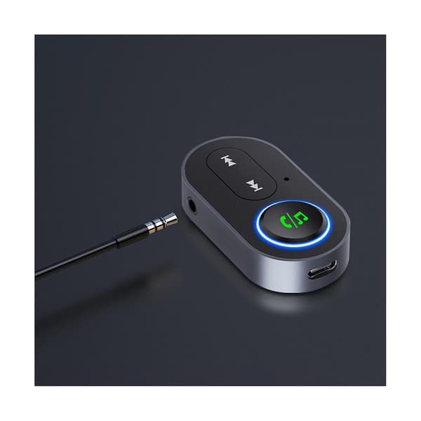 Bluetooth-adapter med stereolyd-udsendelse Bil Trådløs 5.1 Bluetooth-modtager med 3,5 mm Aud