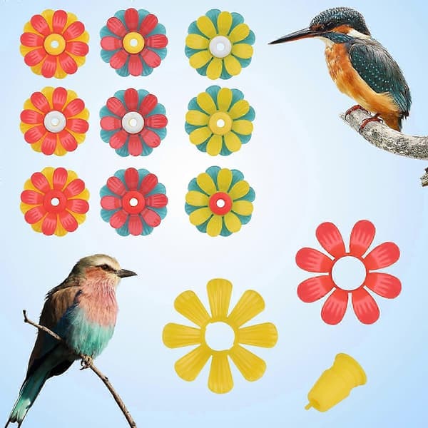 Kolibri Foderautomater Erstatningsblomst Udgang til Havefuglefoderautomater Vandkrukke Blomst R