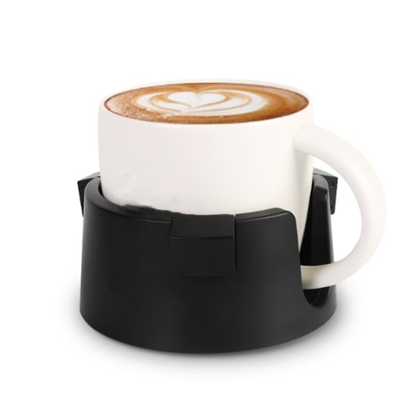 Justerbar Indvendig Diameter Anti Overflow Drink Coaster Multifunktion Kopholder Til Kontor Natbord Lejlighed Køkken Værktøj| | Black