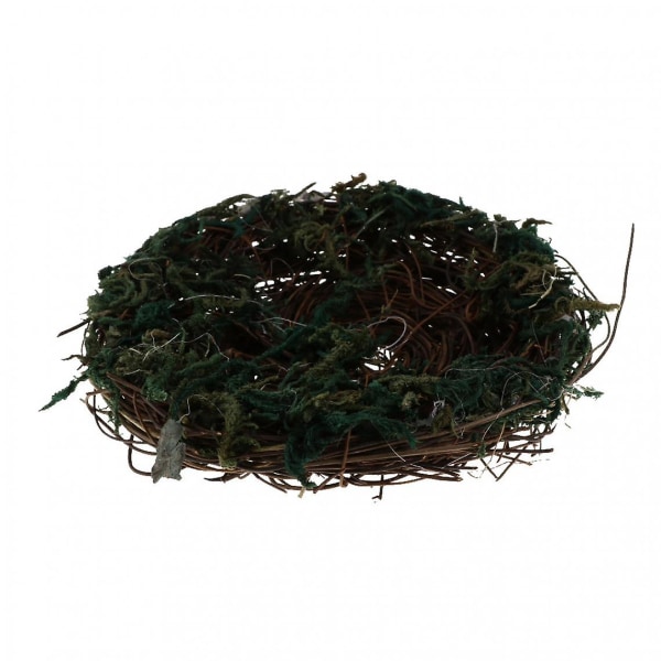 Kunstig Fuglerede Veving Grass Nest Halm Fugler Red Bird Breeding Nest