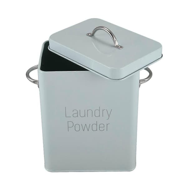 5L Beautiful Laundry Detergent Storage Box with Scoop Green
