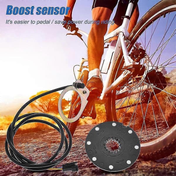 Hastighedssensor Elektrisk Cykelpedal 5/8/12 Magneter E-cykel System Assistent Twelve Magnetic