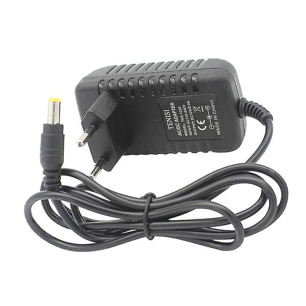 AC/DC 12V 1A Strømadapter Lader EU-plugg for LED-stripe Lys CCTV