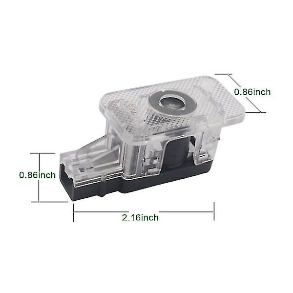 Tilpasset Volvo Welcome Lights S90 S80l S60l Xc60 Retrofit Laser Projection Door Lights (2stk)