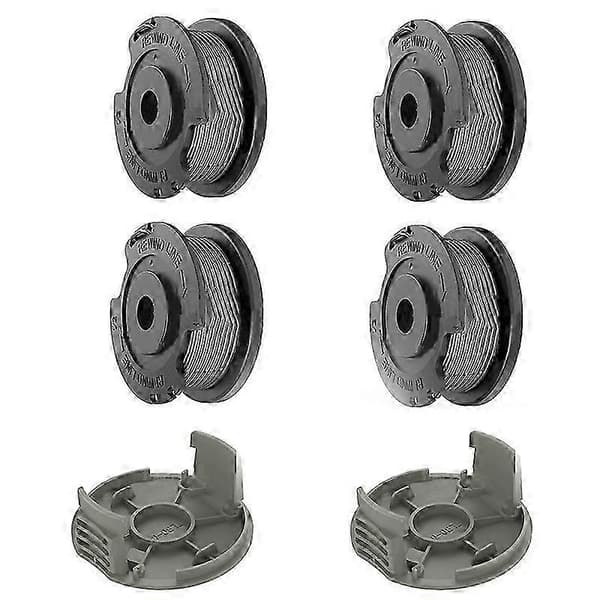 Bosch Easy GrassCut Udskiftningsspole og Hættesæt - 4-pak 4-pack