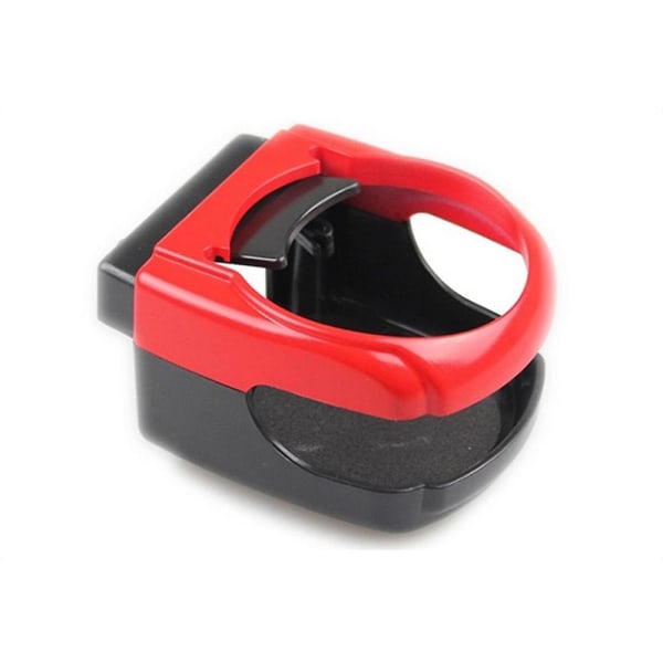 Automukinpidike Universal Auton juomakiinnitysteline Auton ilmanpoistoaukko Mukitelineteline Autotuote Autotarvikkeet - Juomatelineet Red and Black