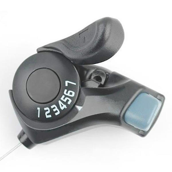 1 par Mountainbike Shifter Broms Split Finger Dial Speed ​​Transmission Cykeltillbehör Tx30-7