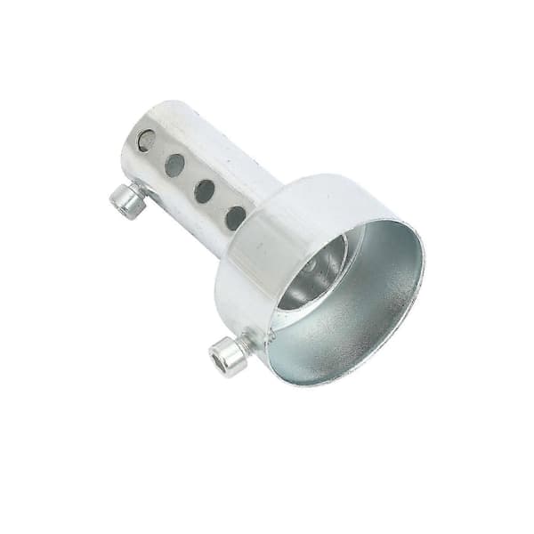 2X Sølv Motorcykel Udstødning Lyddæmper Indsats Baffle DB Killer Lyddæmper 48mm x 80mm