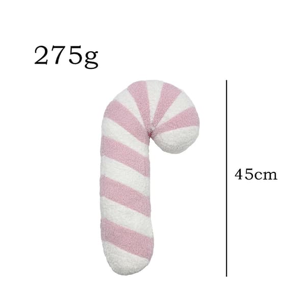 Jouluinen karkkikeppi pehmolelu pink
