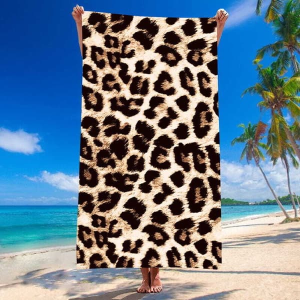 LEOPARDI RANTAPYYHE 180x90 ME101601416